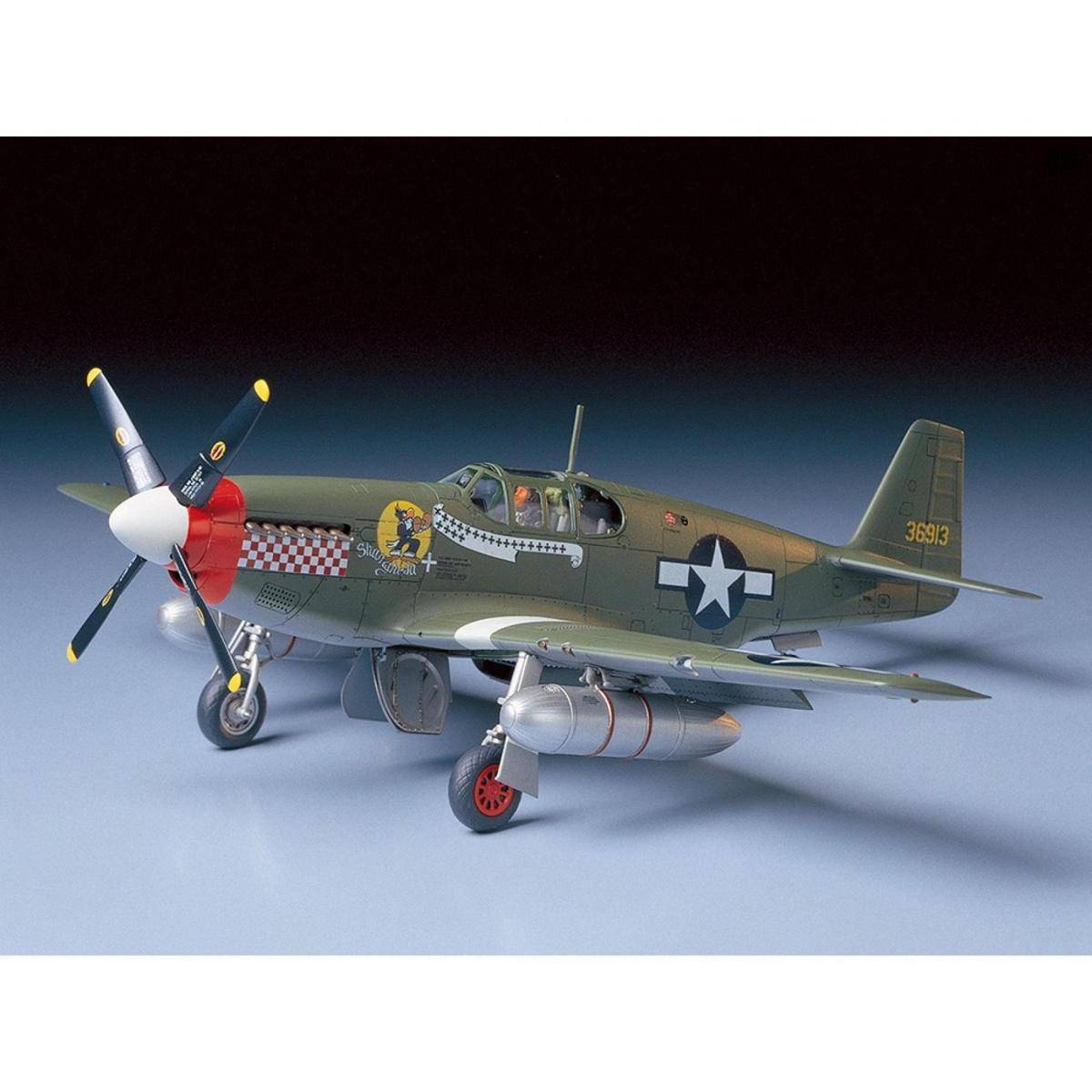 61042 - Modellbausatz,1:48 US P-51B Mustang North Americ.