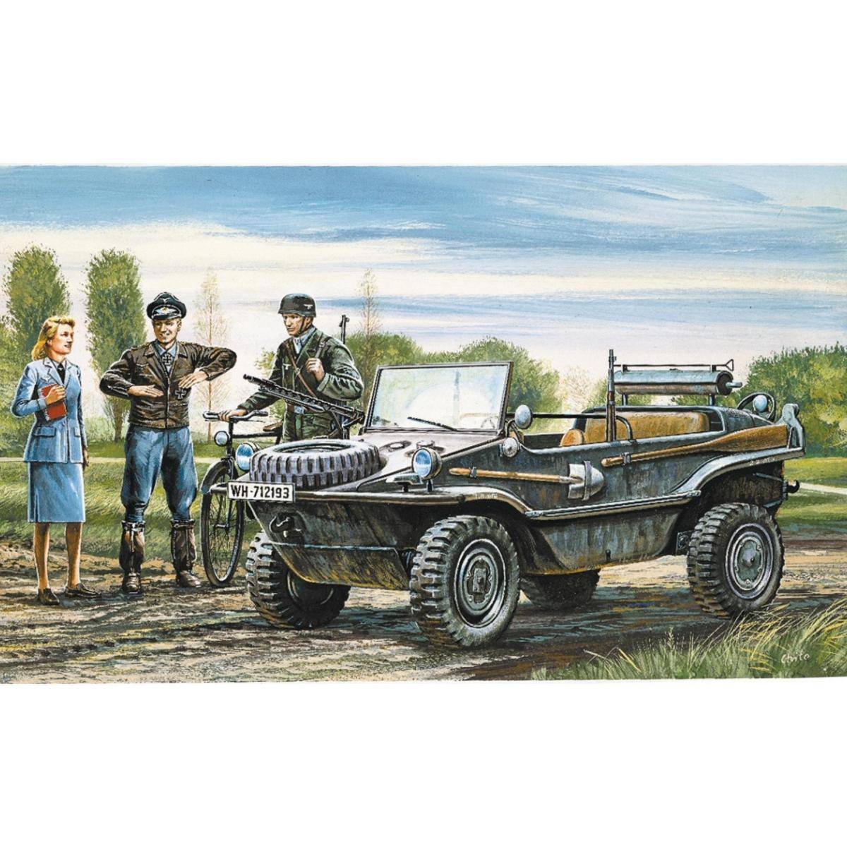 510000313 - Modellbausatz,1:35 Kfz. 69 Schwimmwagen