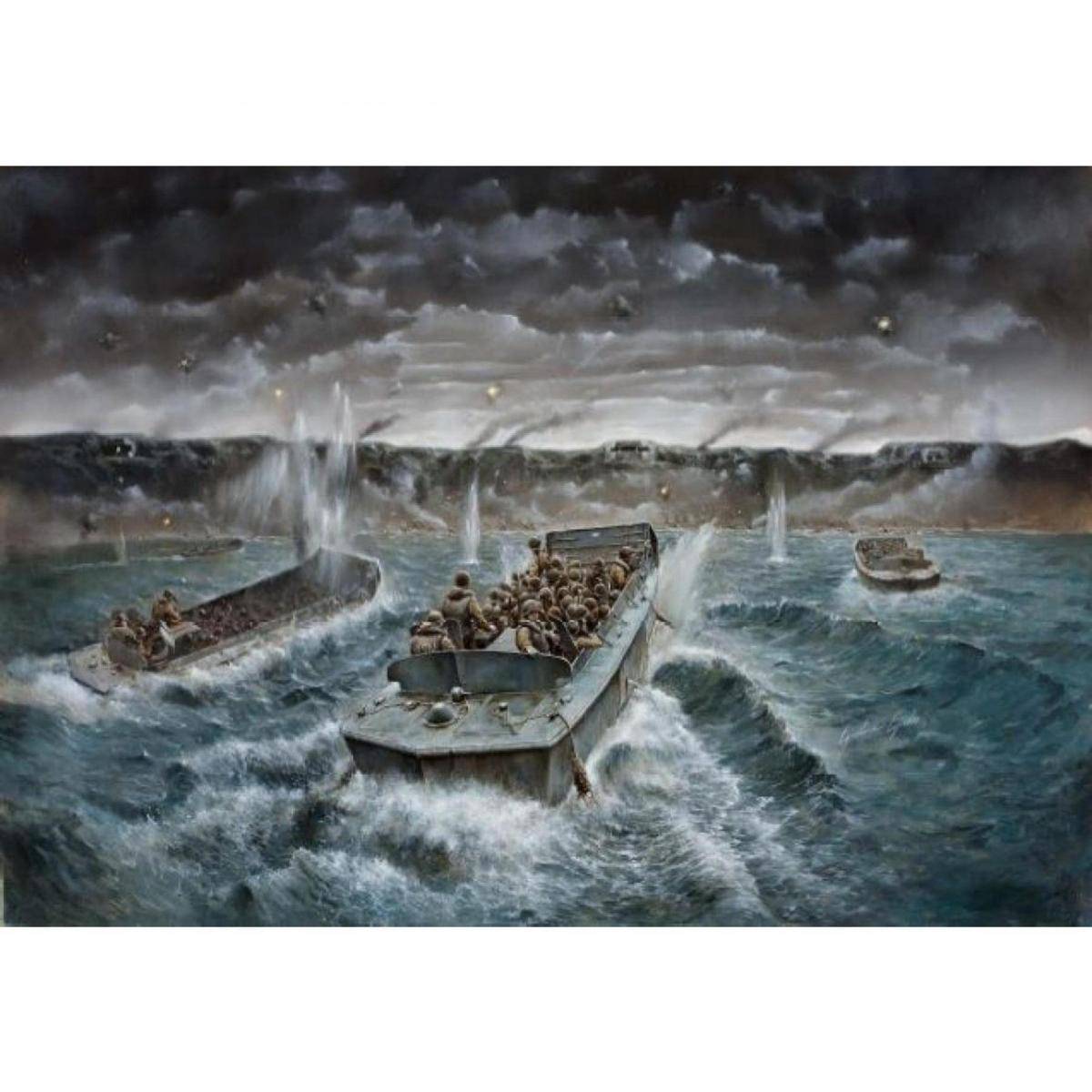 6524 - Modellbausatz,1:35 LCVP mit US Infanterie