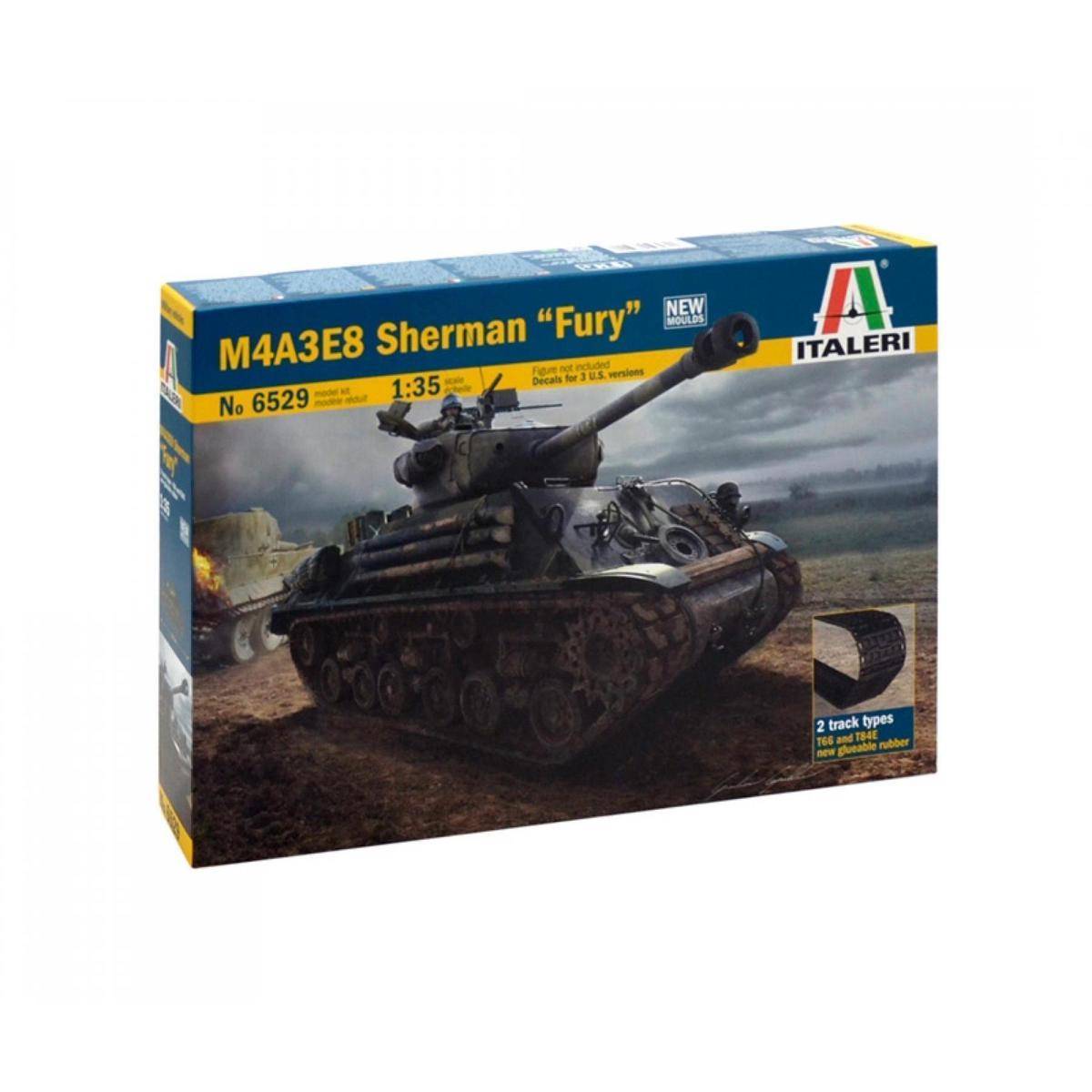 6529 - Modellbausatz, 1:35 M4A3E8 Sherman Fury
