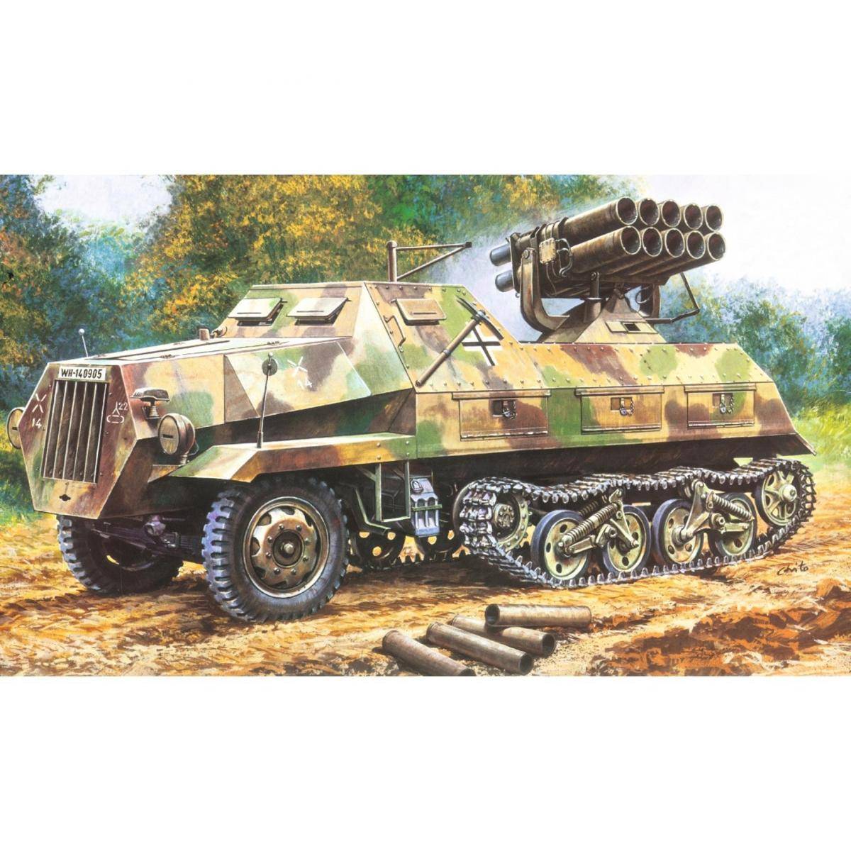 510006546 - Modellbausatz,1:35 Panzerwerfer 42 Maultier Halbk.