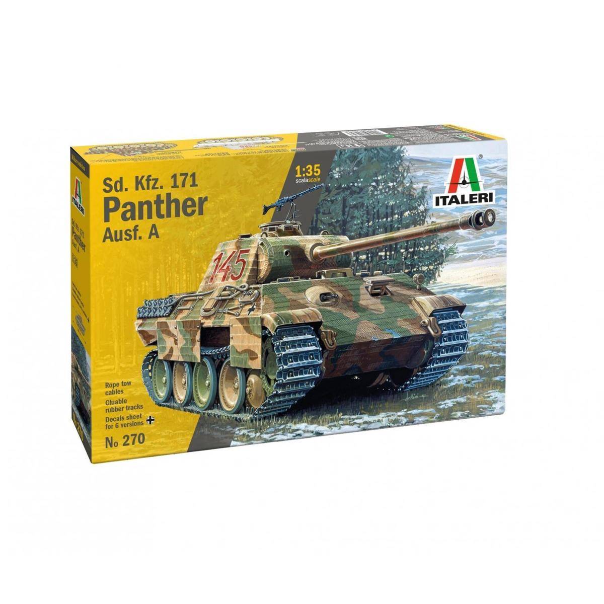 270 - Modellbausatz,1:35 Sd.Kfz. 171 Panther Ausf. A WA