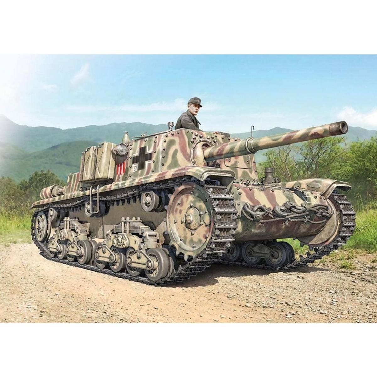 Modellbausatz,1:35 Semovente M42 da 75/34