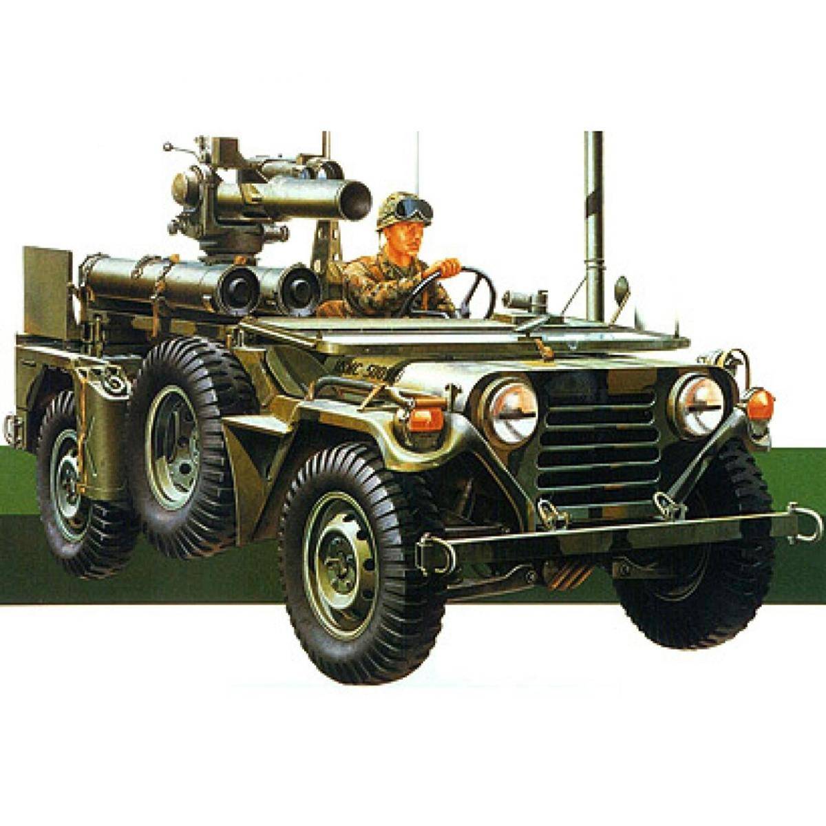 300035125 - Modellbausatz,1:35 US M151A2 Ford MUTT m.TOW-Rak.(1)