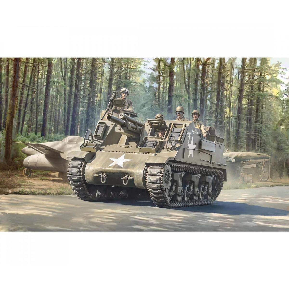 6580 - Modellbausatz,1:35 US M-7 Priest Howitzer Self-Prop
