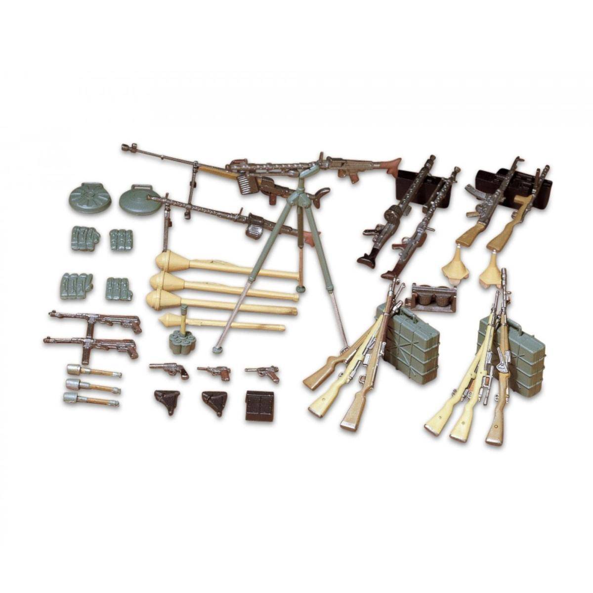 35111 - Modellbausatz,1:35 Diorama-Set Dt. Waffen Inf.(24)
