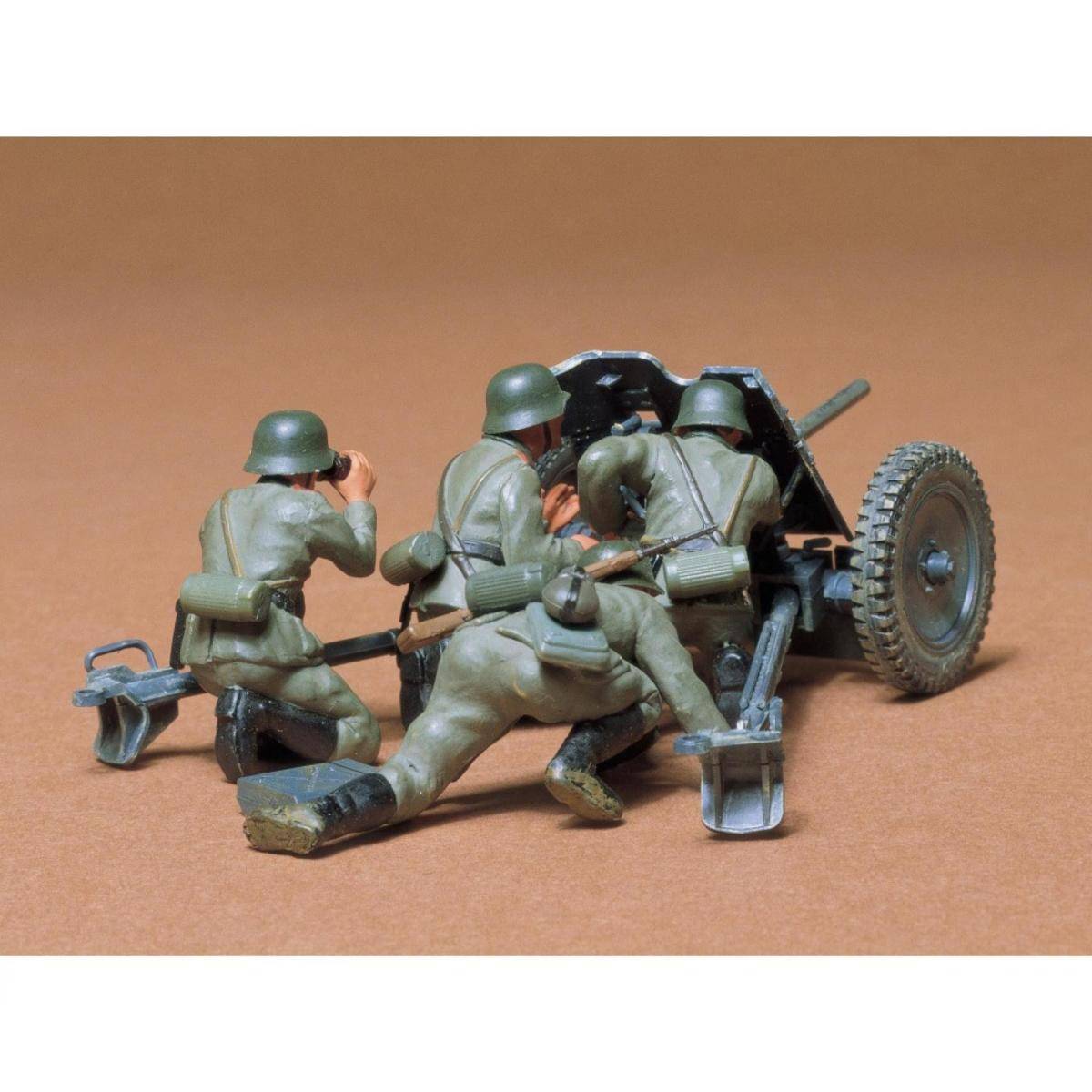 35035 - Modellbausatz,1:35 Dt. 3,7cm PAK 35/36 m. Fig.(4)