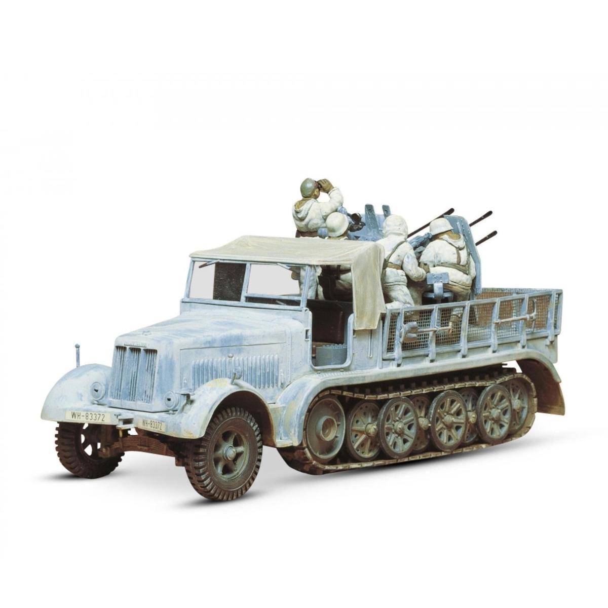 35050 - Modellbausatz,1:35 Dt. Halbkette m.Vierl-Flak (5)