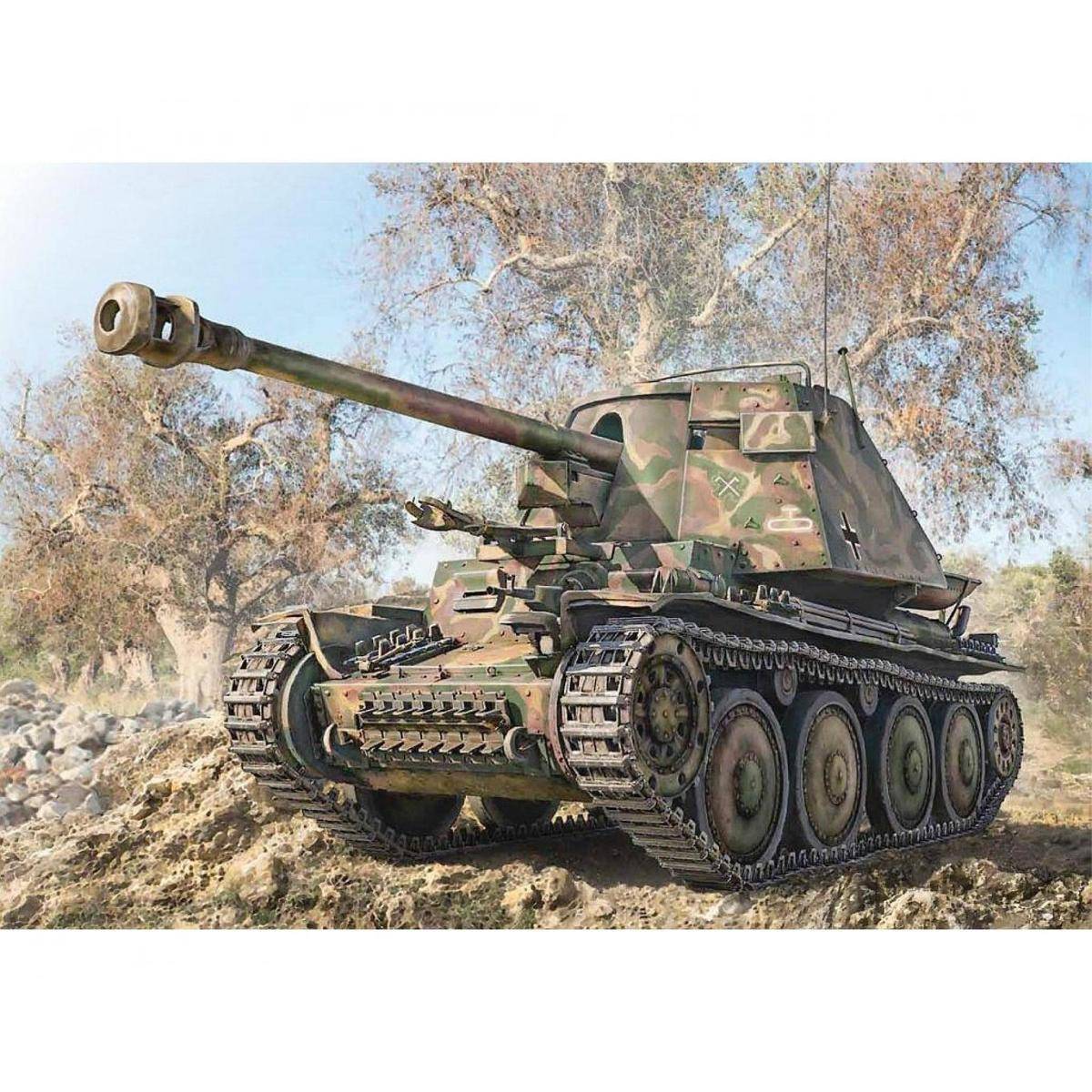 6566 - Modellbausatz,1:35 Dt. Sd.Kfz.138 Marder III Ausf. H