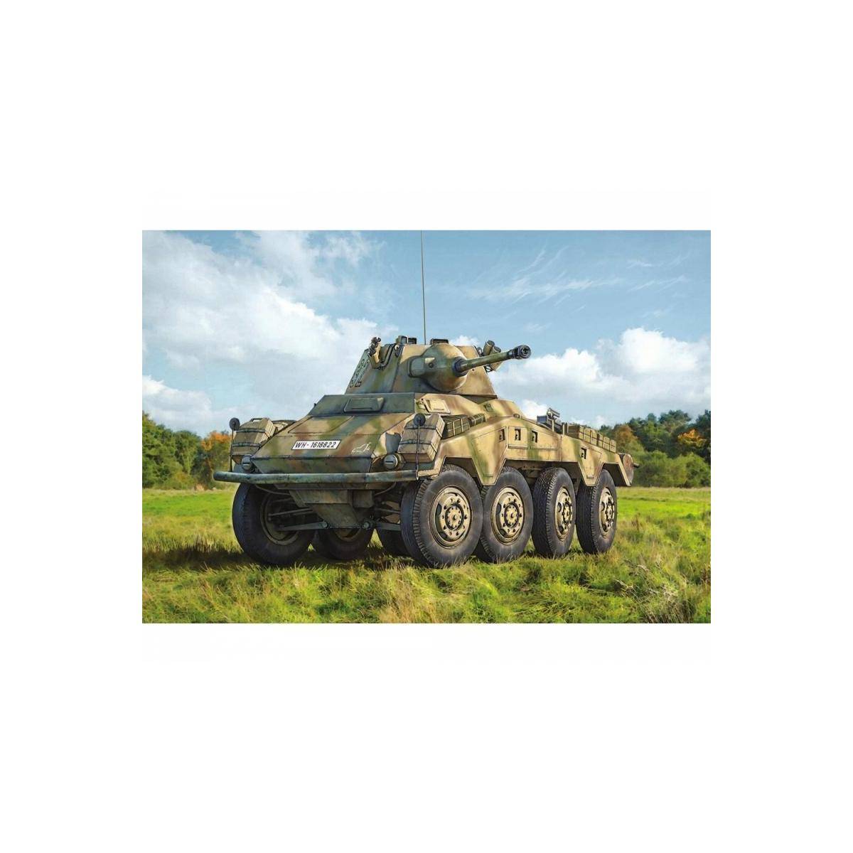 6572 - Modellbausatz,1:35 Dt. SdKfz. 234/2 Puma 8-Rad