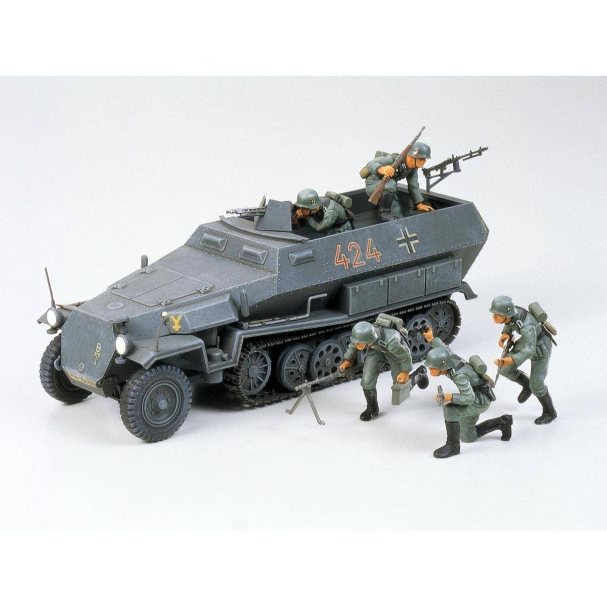 300035020 - Modellbausatz,1:35 Dt. Sdkfz.251/1 Halbk. Hanomag (5)