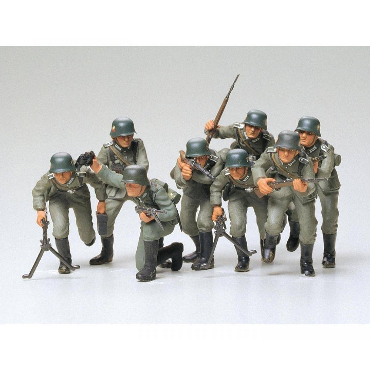 35030 - Modellbausatz,1:35 Fig.-Set Dt. Angriffstrupp (8)