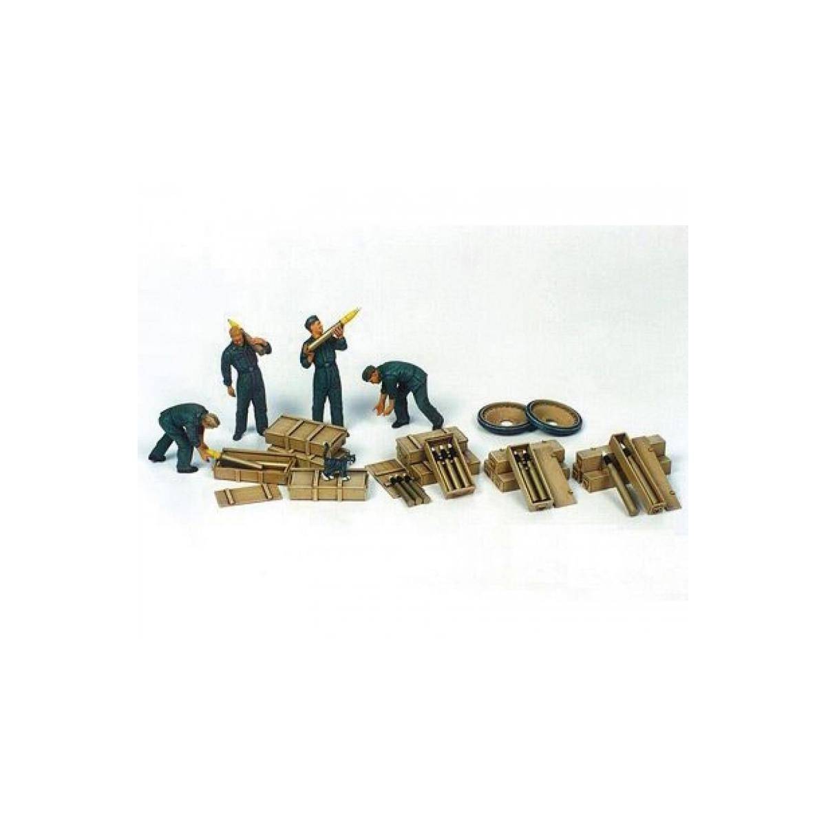 35188 - Modellbausatz,1:35 Fig.-Set Dt. Panzer Ladetruppe (4)