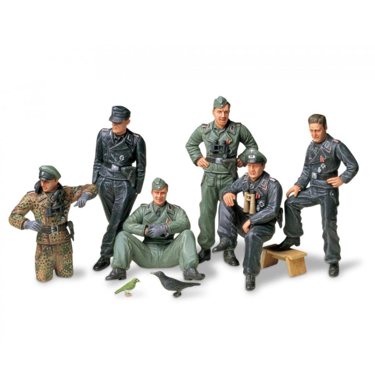 35201 - Modellbausatz,1:35 Fig-Set Dt. Pz-Besatz. i. Rast (6)