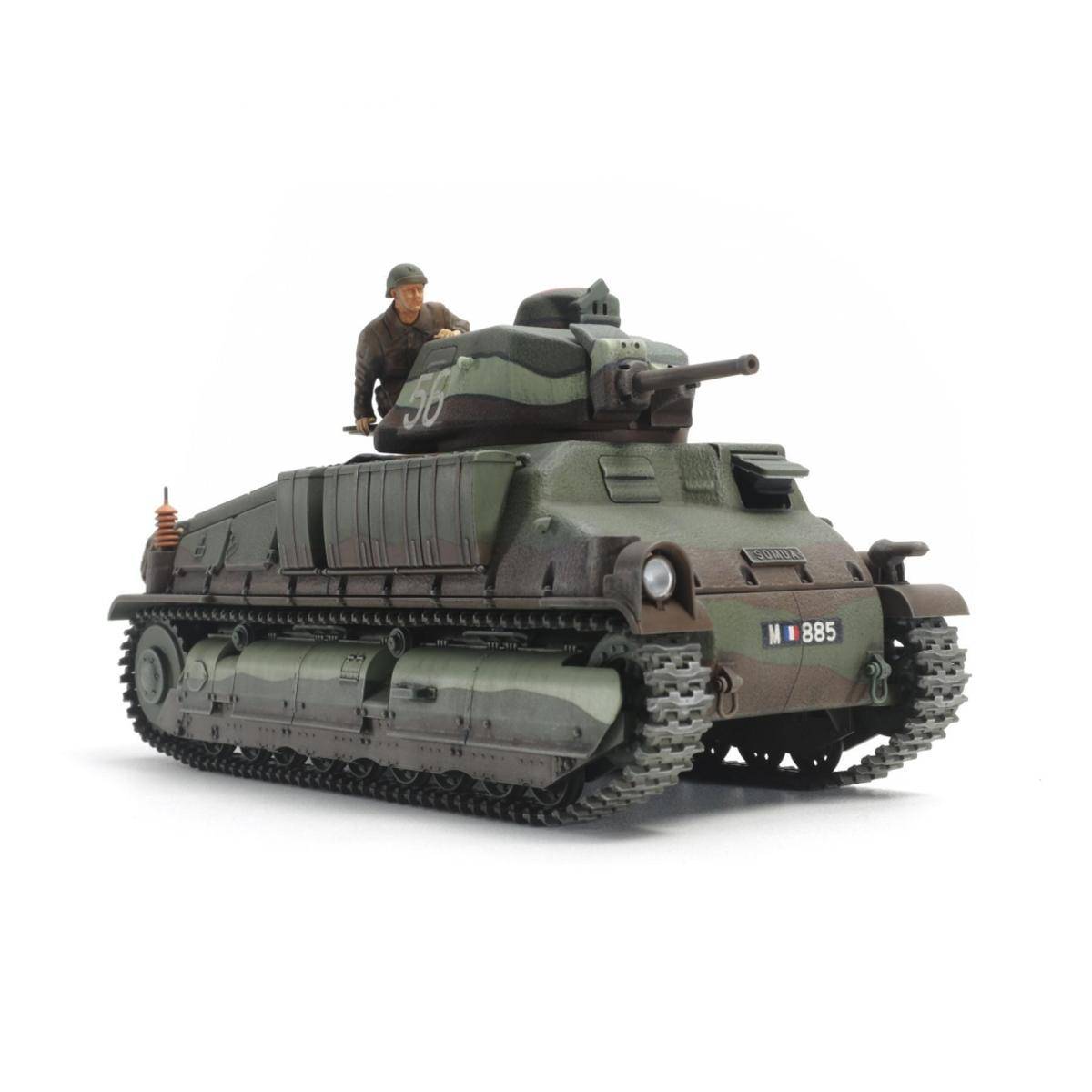 Modellbausatz,1:35 Franz. SOMUA S35 Mittl. Panzer