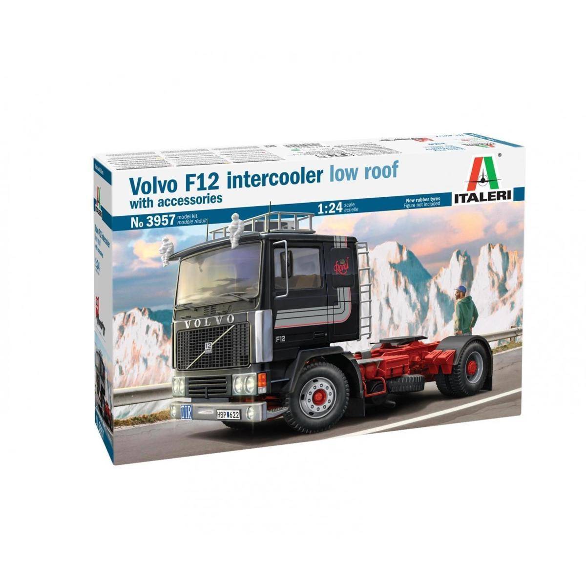 3957 - Modellbausatz,1:24 Volvo F-12 Intercooler Low Roof