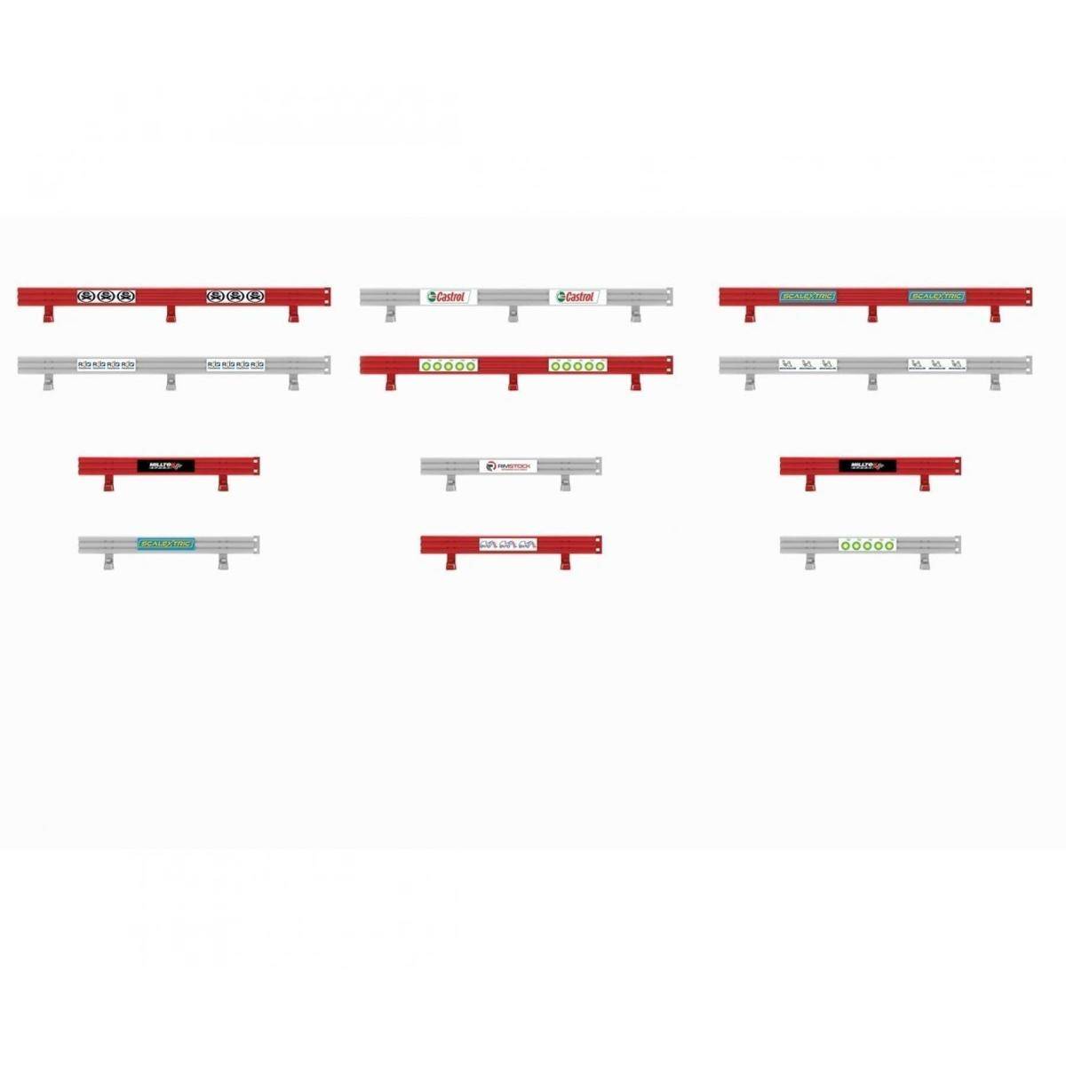 8191 - Modellbausatz,1:32 Leitplanken-Set (6+6)