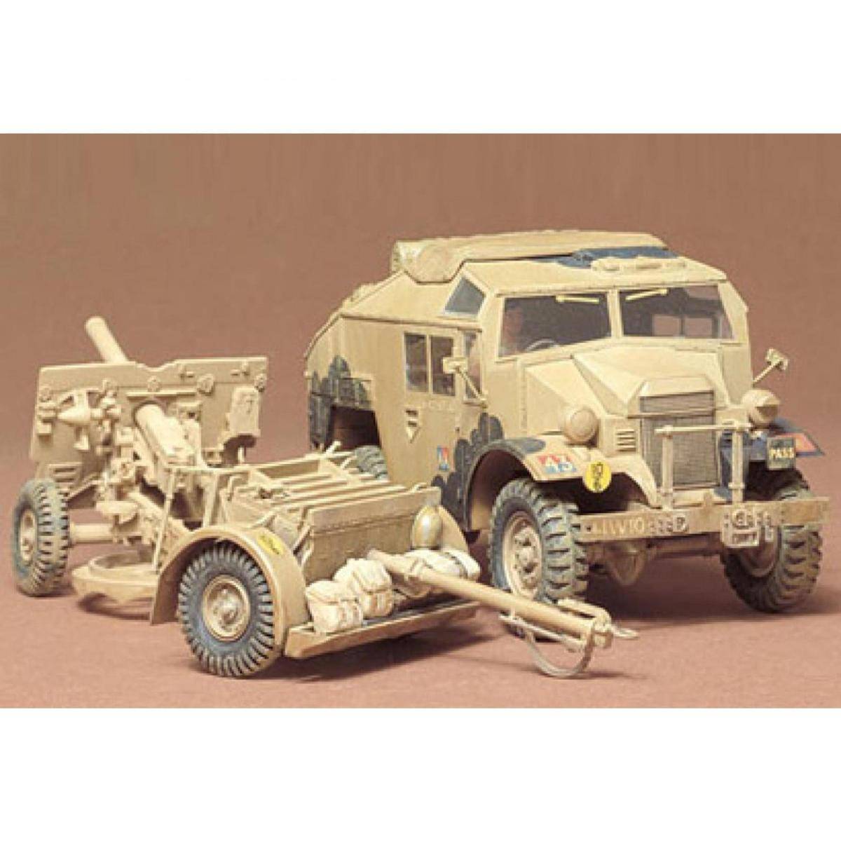 35044 - Modellbausatz, 1:35 Brit. 25Pdr Feldgesch. m. Fhz.(1)