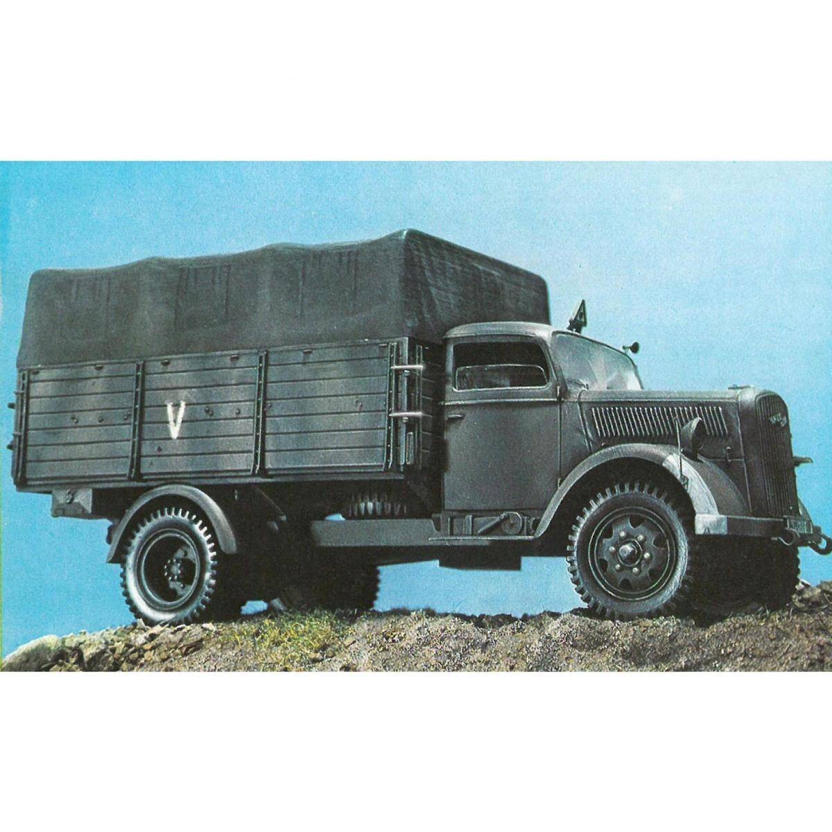 216 - Modellbausatz,1:35 Deutscher Truck 3to. Type S