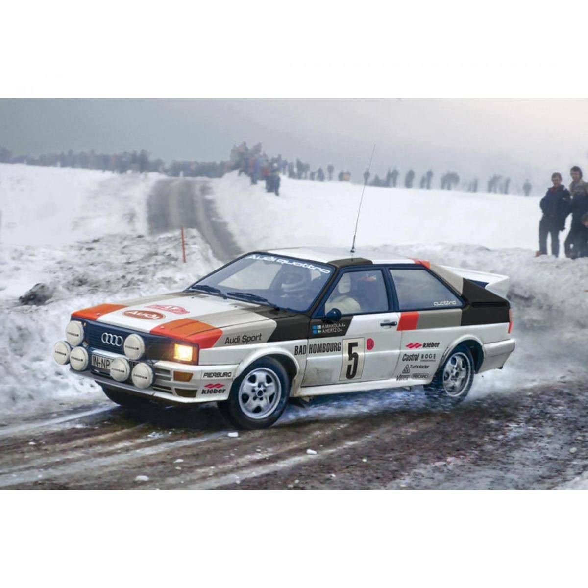 3642 - Modellbausatz,1:24 Audi Quattro Rally