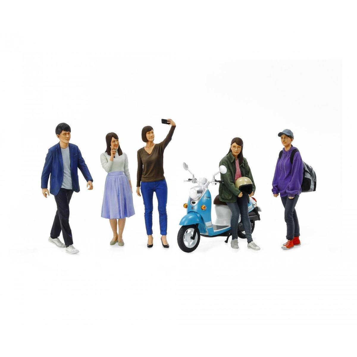 24356 - Modellbausatz,1:24 Fig.-Set Campus Friends II