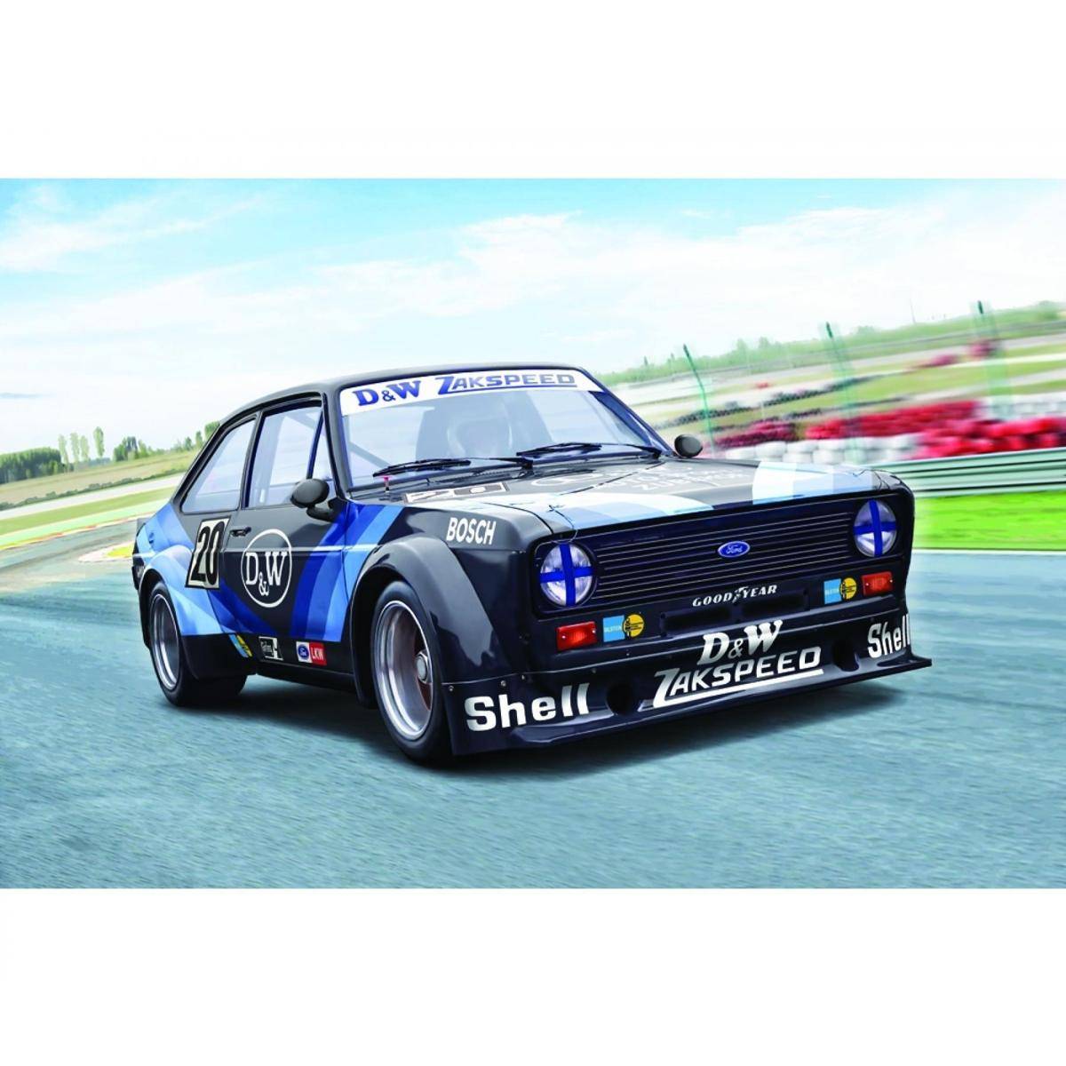 510003664 - Modellbausatz,1:24 Ford Escort Zakspeed Gr.2 DW
