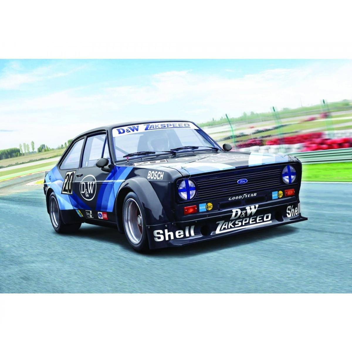 3664 - Modellbausatz,1:24 Ford Escort Zakspeed Gr.2 DW