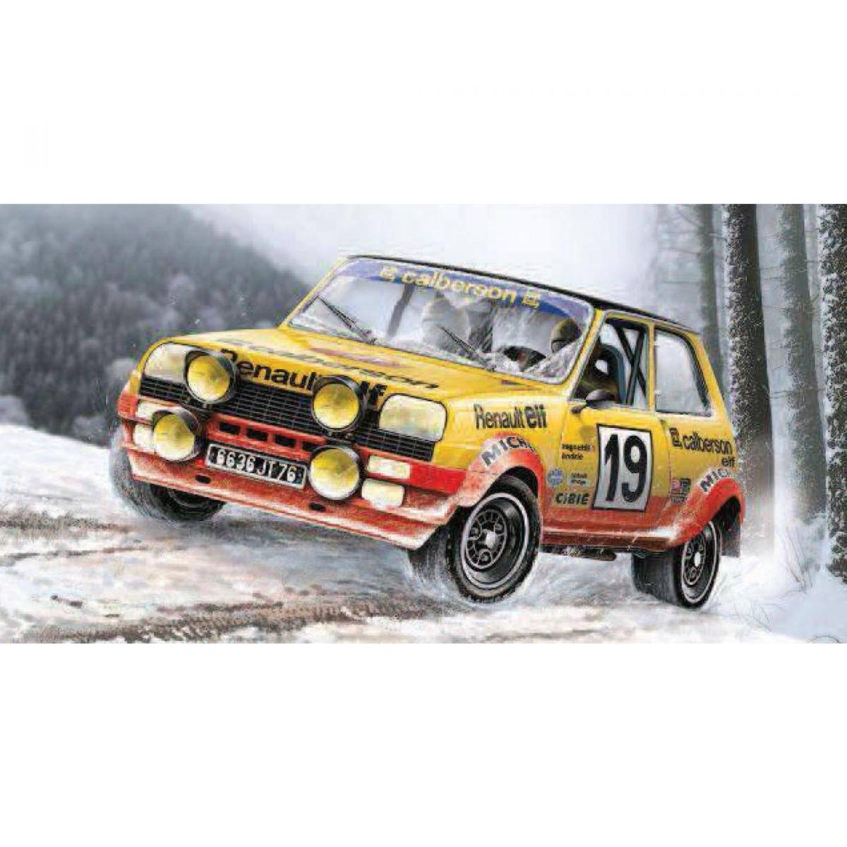 510103652 - Modellbausatz,1:24 Renault R5 Rally