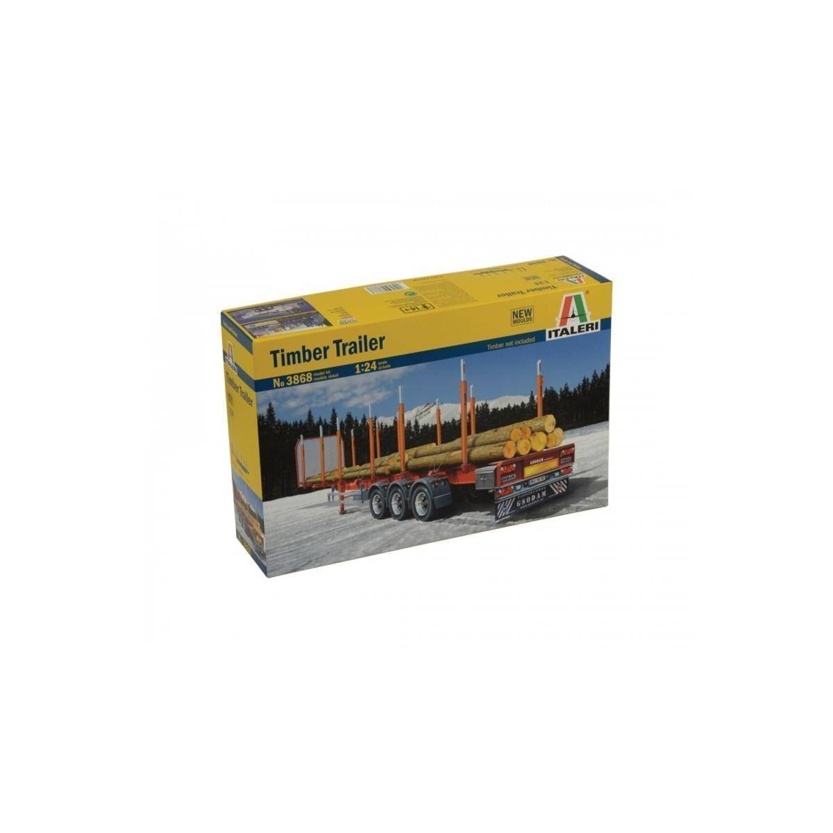 3868 - Modellbausatz, 1:24 Rungenauflieger