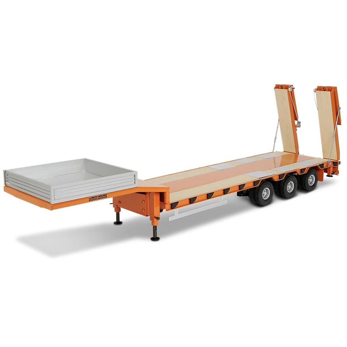 907060 - Modellbausatz, 1:14 Goldhofer BAU STN-L3 Satteltieflader