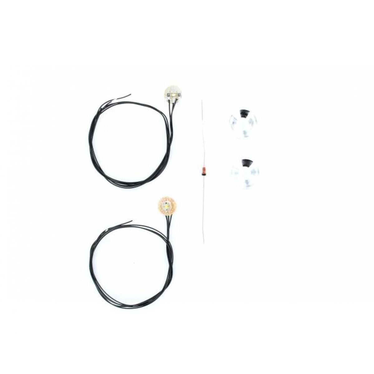 907554 - Modellbausatz,1:14 LED-Platine Angel Eyes blau 7,2/12V