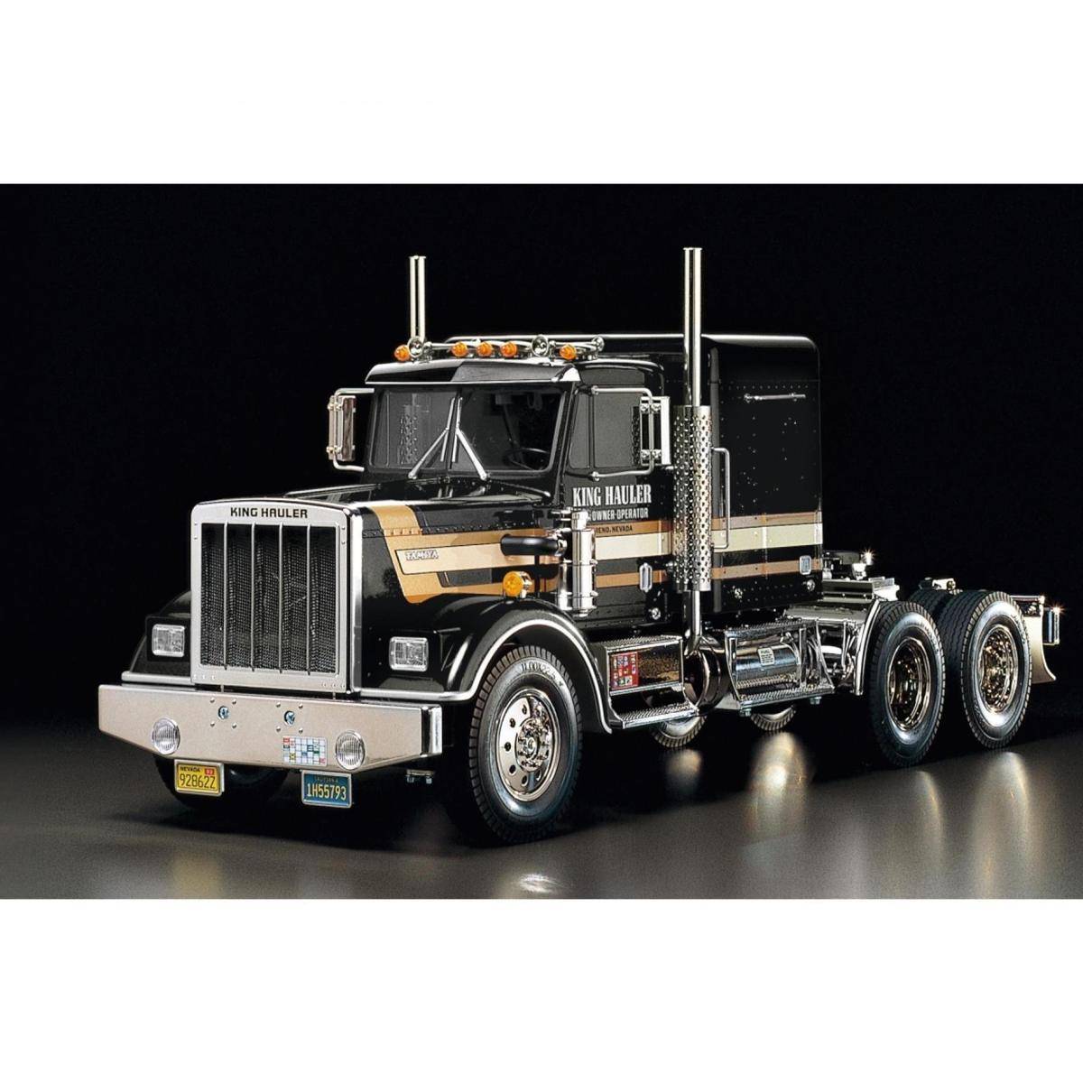 56336 - RC Car,1:14 RC King Hauler Black Edition