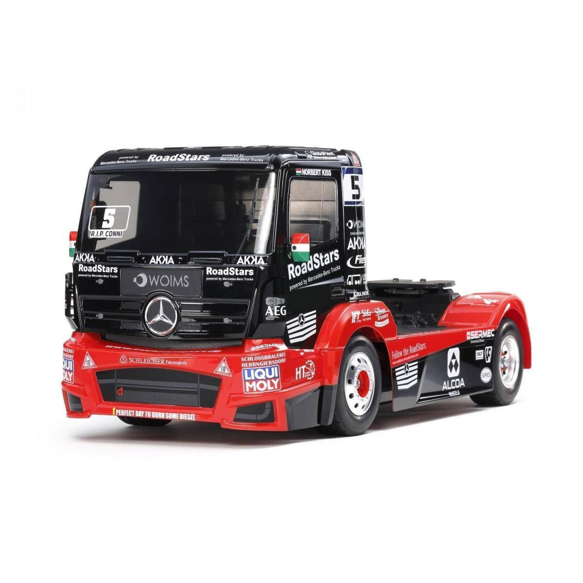 58683 - RC Car,1:14 RC M-B Race Truck Actros MP4 TT-01E