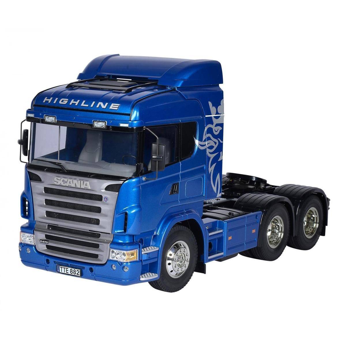 300056327 - RC Car,1:14 RC Scania R620 6x4 Highl.blau lack.
