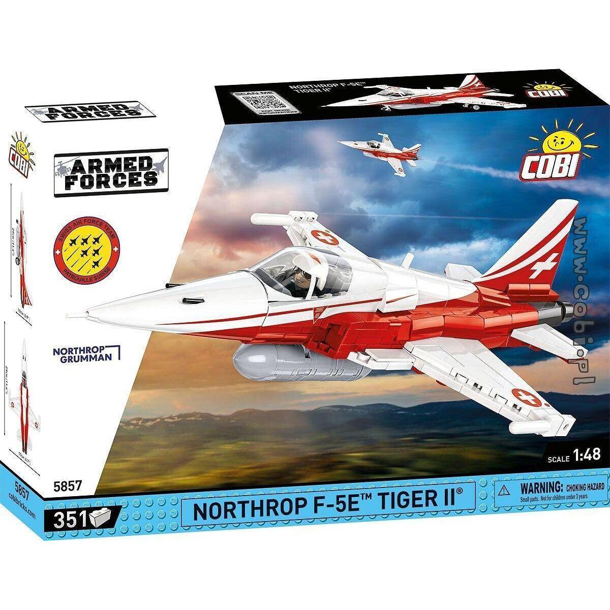 COBI-5857 - 351 PCS ARMED FORCES /5857/ NORTHROP F-5E TIGER