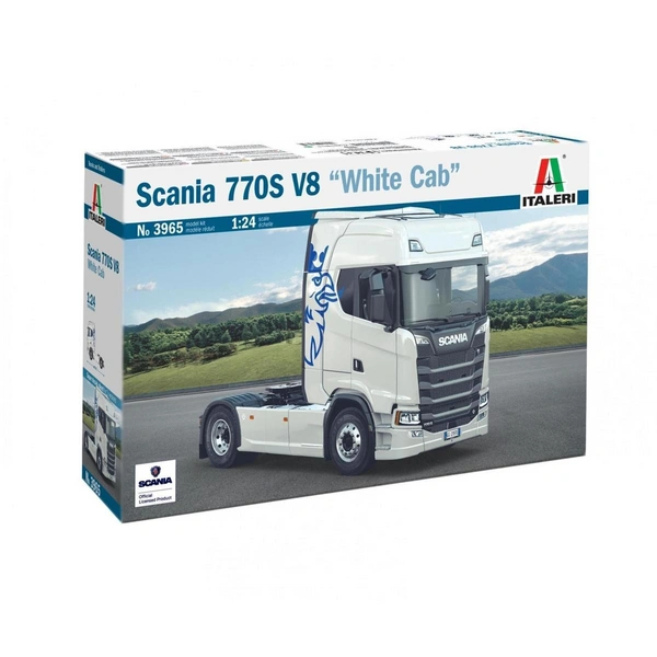 510003965 - 1:24 Scania 770 S V8 White Cab 510003965 - 1:24 Scania 770 S V8 White Cab