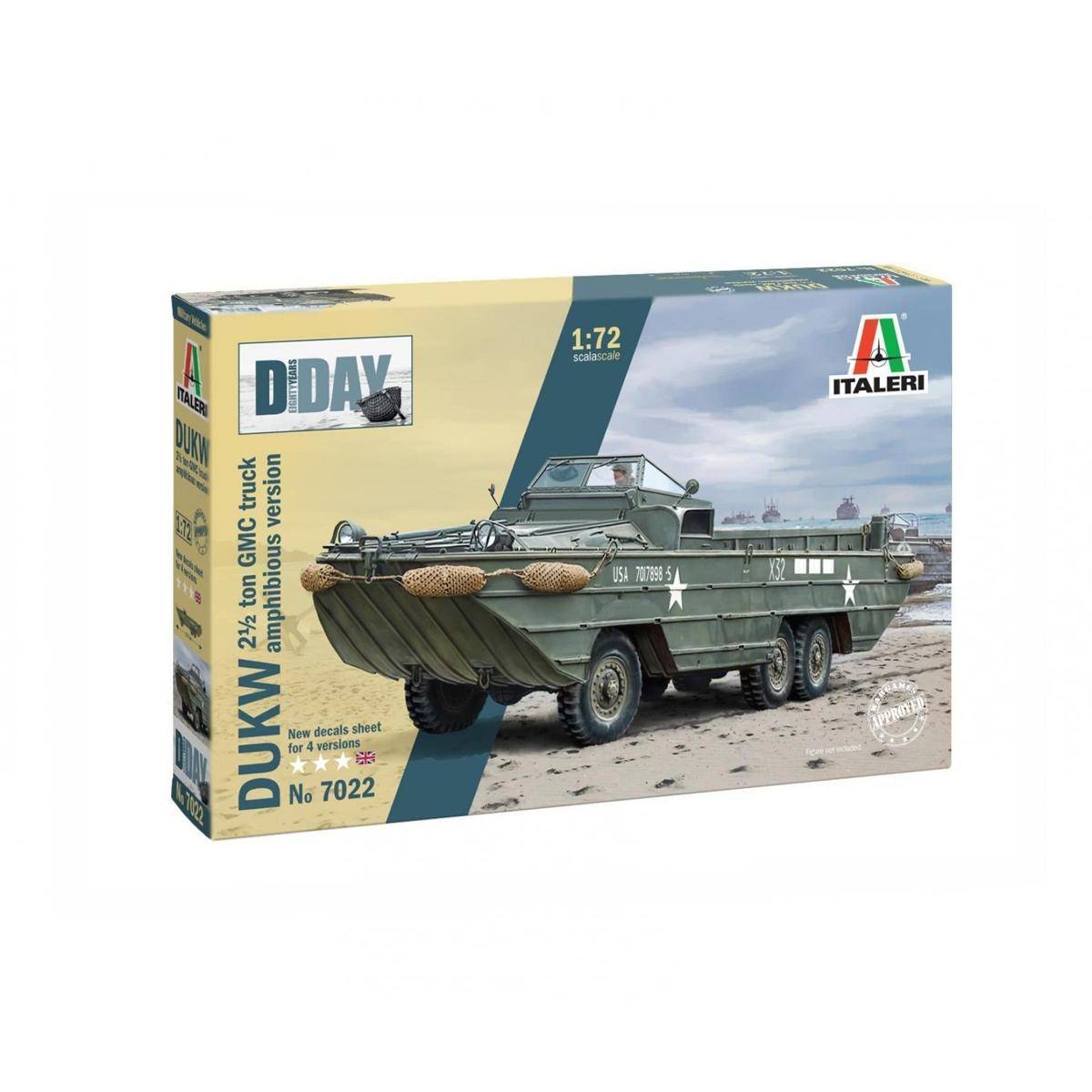 7022 - 1:72 DUKW Amphibious truck