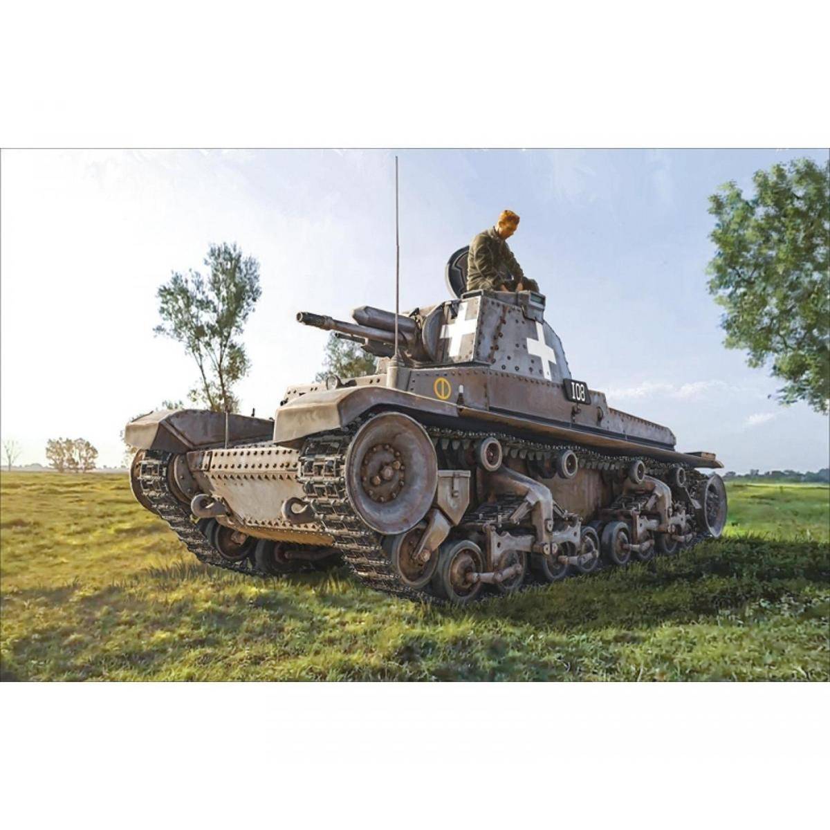 7084 - 1:72 Ger. Panzerkampfwagen 35 (t)