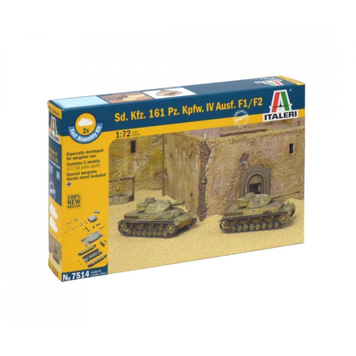 510107514 - 1:72 SdKfz.161 PzKpfw. IV F1 Fast As.Kit