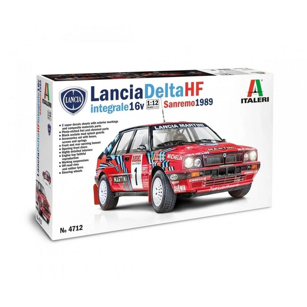 510004712 - 1:12 Lancia DELTA 16VHF integ Sanremo89 510004712 - 1:12 Lancia DELTA 16VHF integ Sanremo89