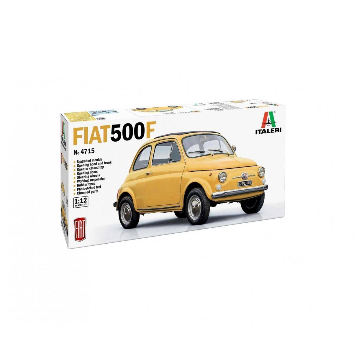 510004715 - 1:12 Fiat 500 F Upgraded Edition