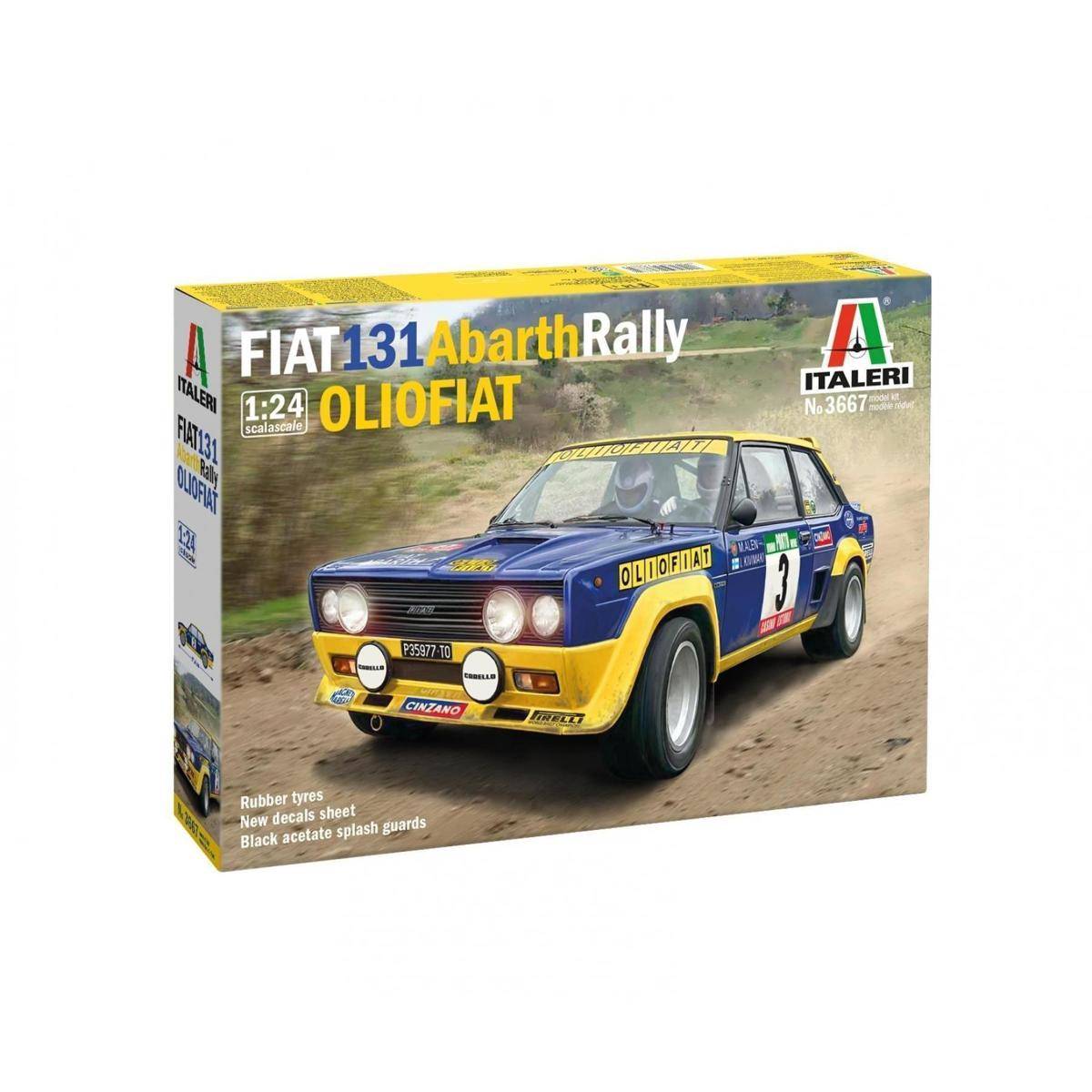3667 - 1:24 Fiat 131 Abarth Rally OLIO FIAT