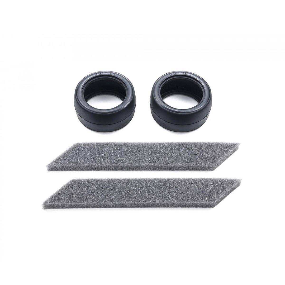 50547 - 1:10 Reifen (2) Slick 30mm breit BK