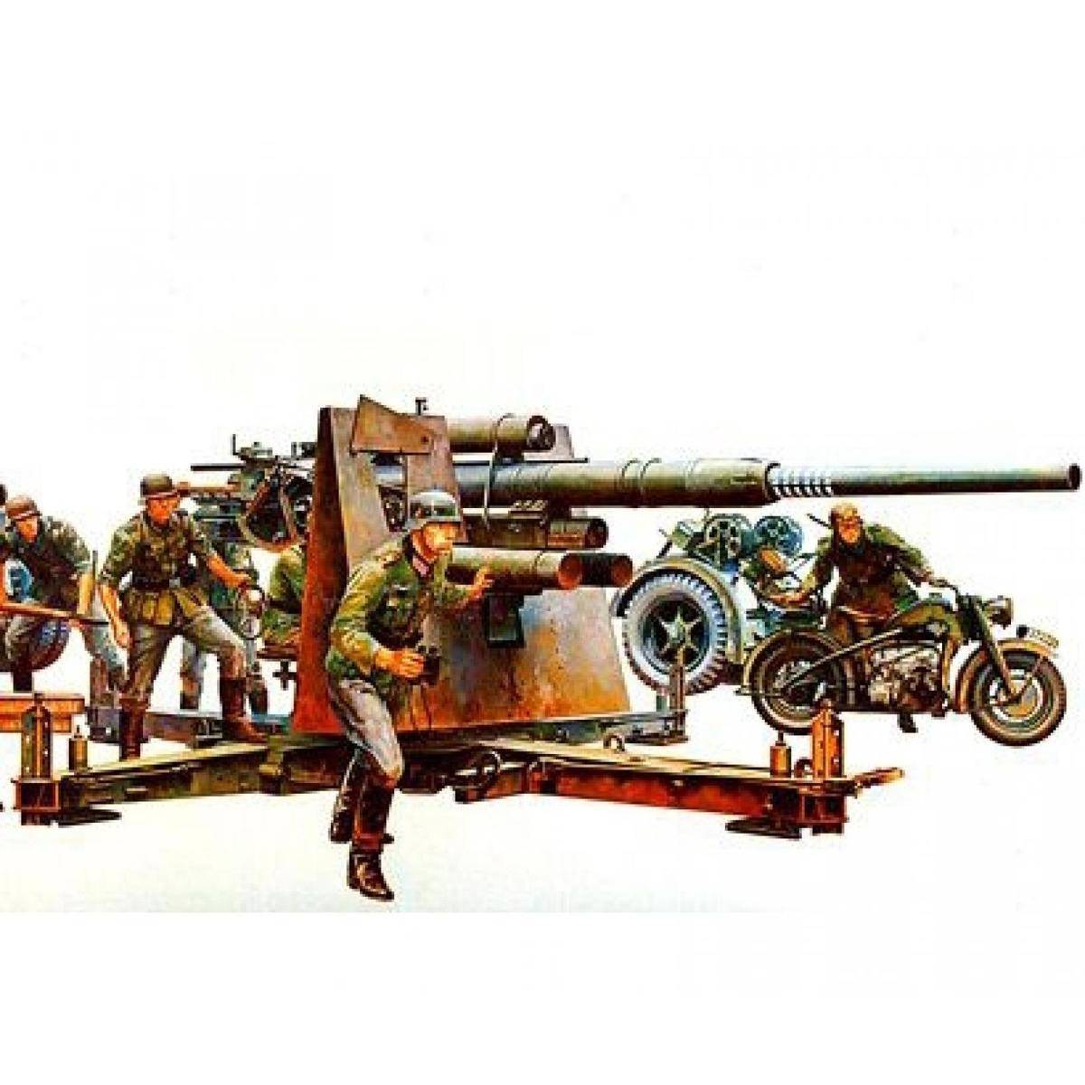 300035017 - 1:35 Dt. Flak 8,8 m. Motorrad (9)