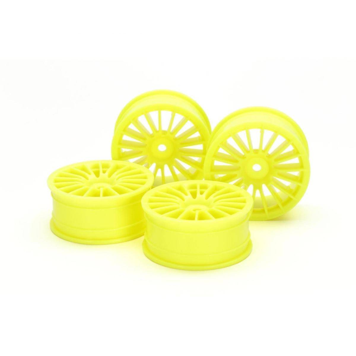 54852 - 1:10 Felgen (4) 18-Sp. Gelb 24mm