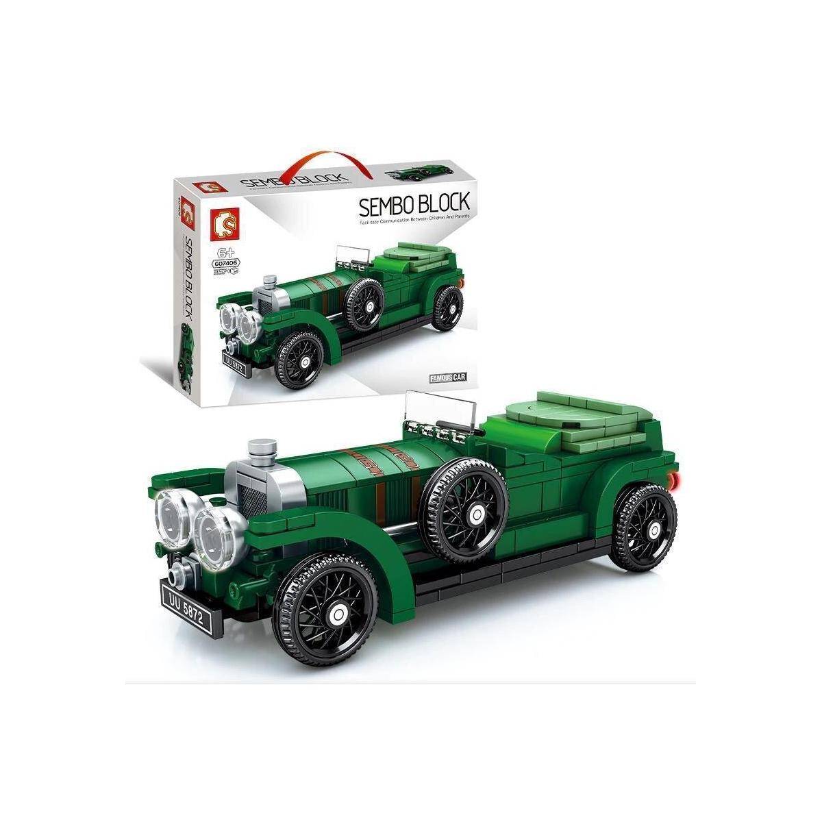 607406 - Classic Car Oldtimer grün