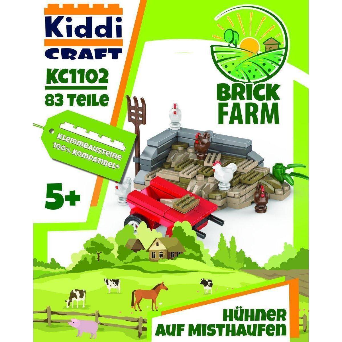 KC1102 - Misthaufen mit Hühnern