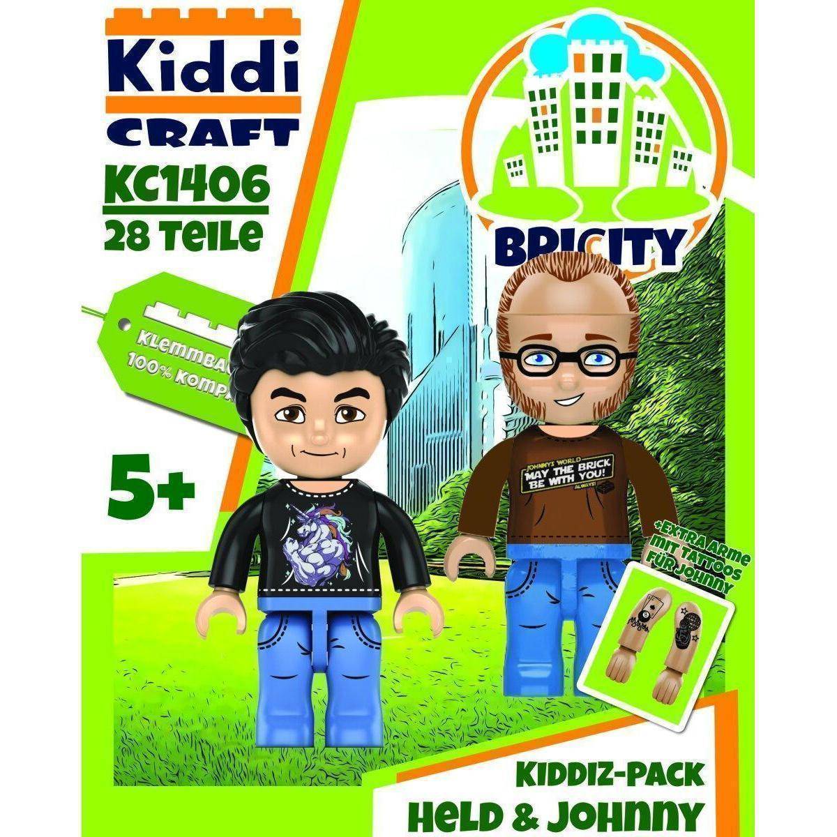 KC1406 - KIDDIZ Figuren-Pack: Held der Steine Johnnys World