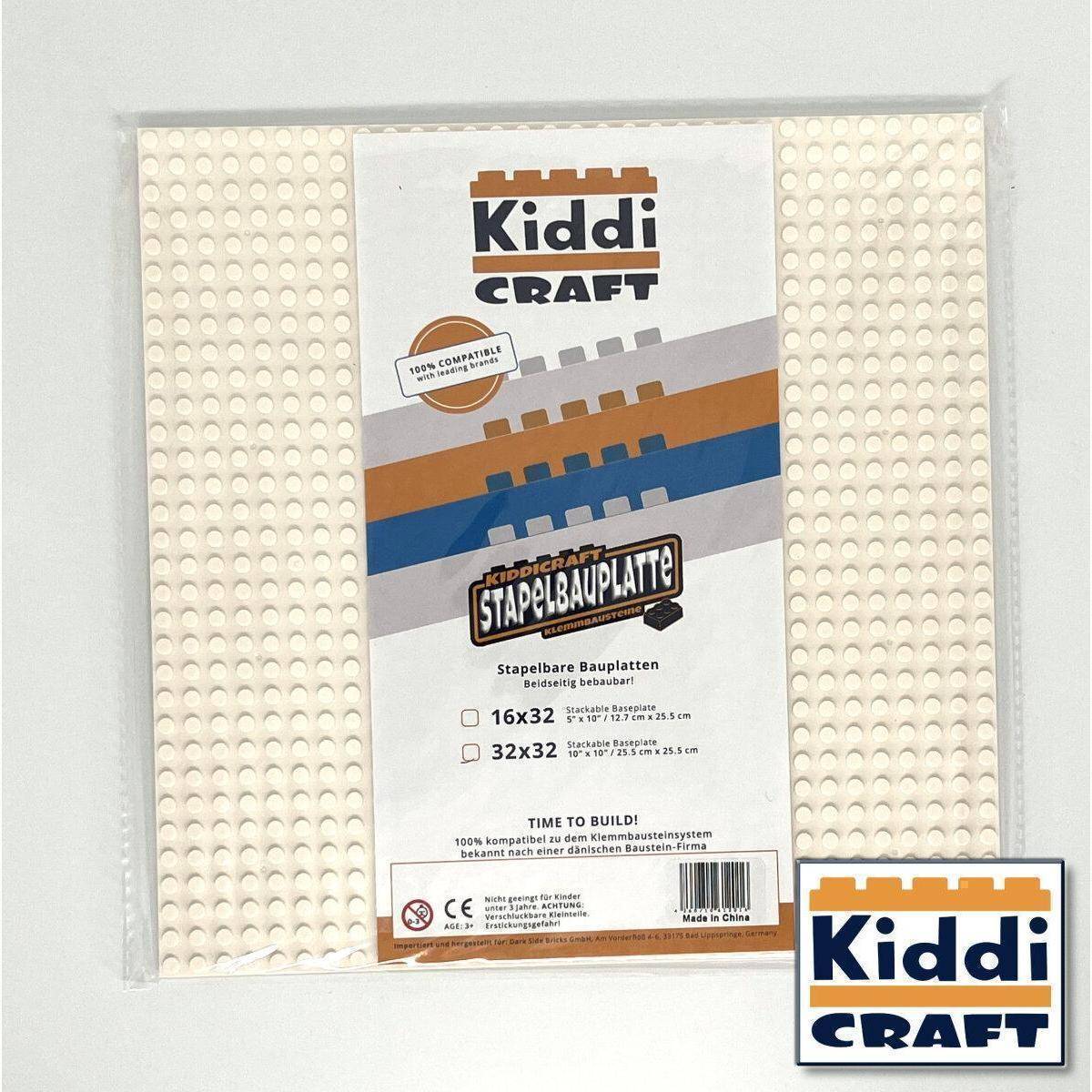 KC32WSA - Stackable Baseplate 32 x 32 Noppen (25,5 x 25,5cm) Weiß