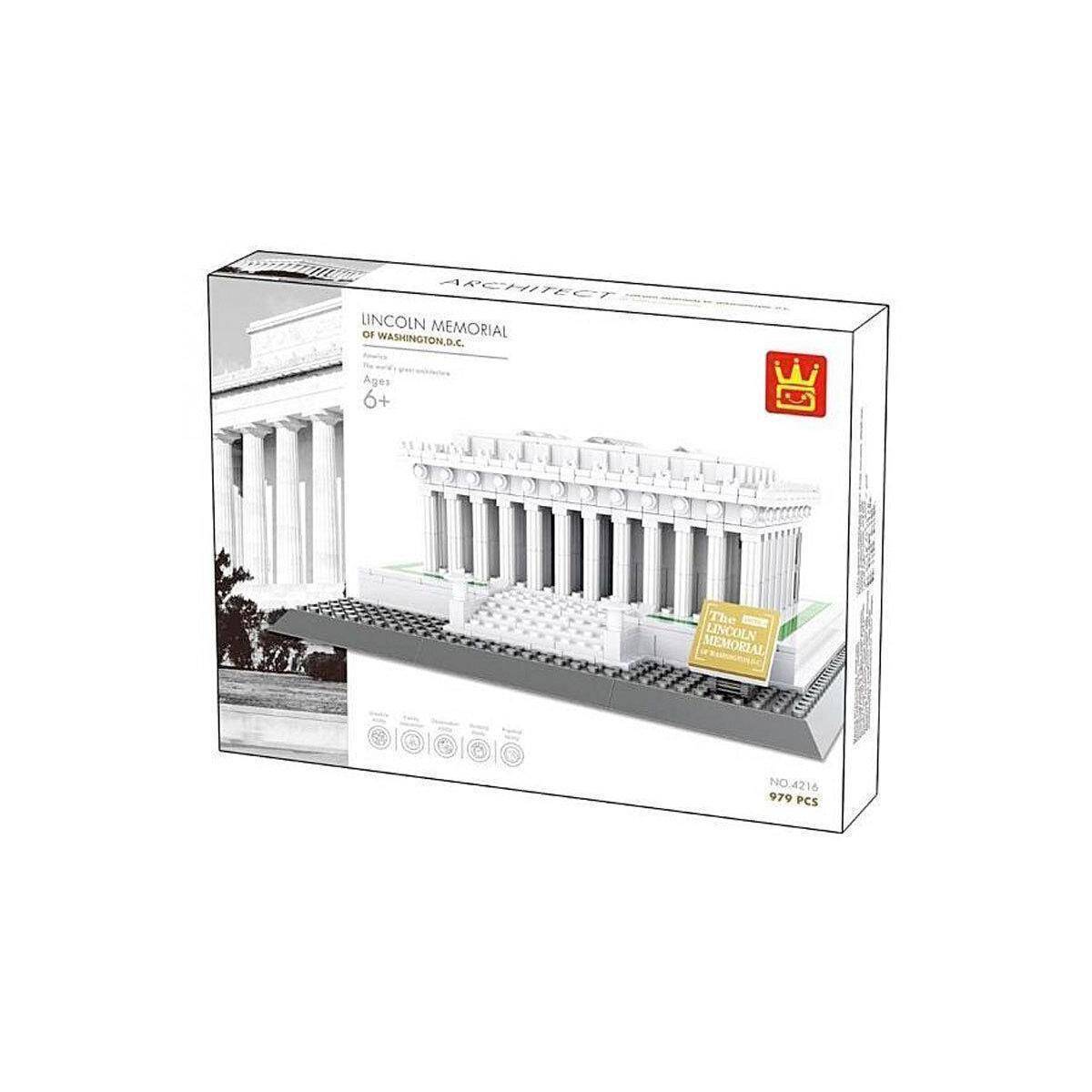4216 - Architect-Set Lincoln Memorial of Washington D.C.